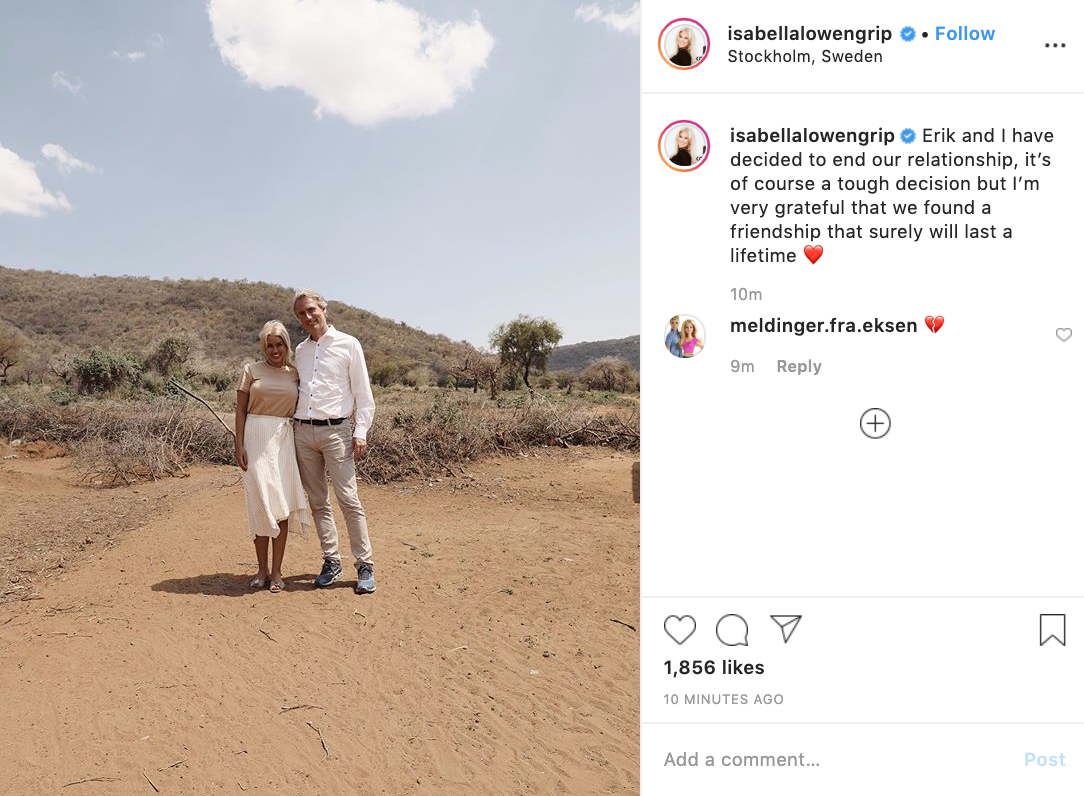 Isabella Löwengrip och Erik Selin Isabella Löwengrip och Erik Selin